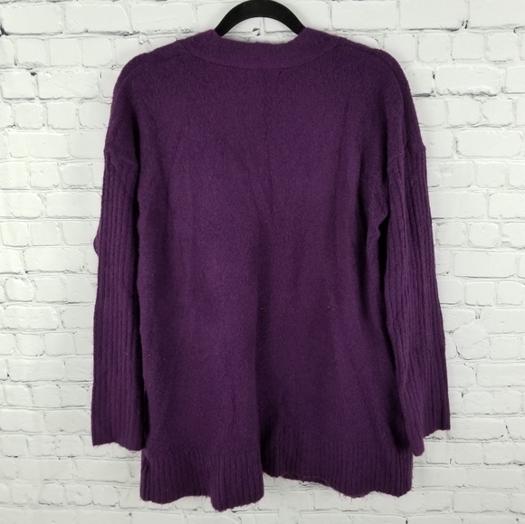 BRAVE SOUL | open front pocket cardigan sweater - Picture 2 of 6